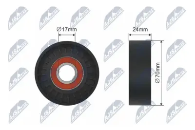Rullo Tenditore Cinghia Poly-V per Audi A1 A3 A4 A5 A6 Q5 TT e Altri