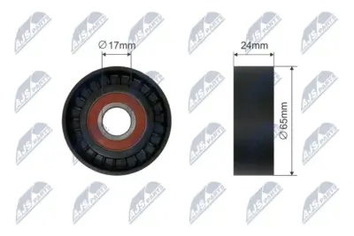 Rullo Tenditore Cinghia Poly-V per Audi A1 A3 Seat Altea Ibiza Skoda Fabia
