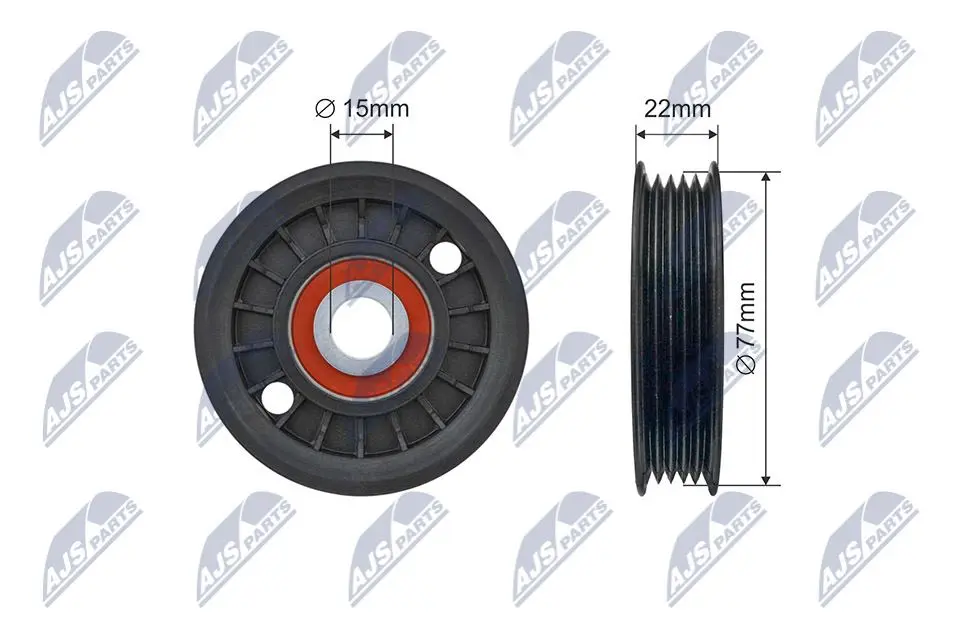 Rullo Tenditore Cinghia Poly-v per Audi A4 95-01 A6 97-01 Passat 96-00 Crafter
