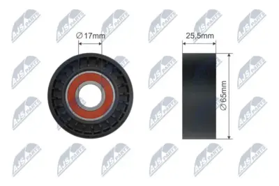 Rullo Tenditore Cinghia Poly-v per Citroen Berlingo C1 C2 C3 C4 C5 10