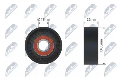Rullo Tenditore Cinghia Poly-v per Citroen Berlingo C3 C4 DS3 DS4 DS5 04-08