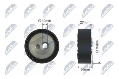 Rullo Tenditore Cinghia Poly-v per Citroen Berlingo C5 C8 Evasion Jumpy 206