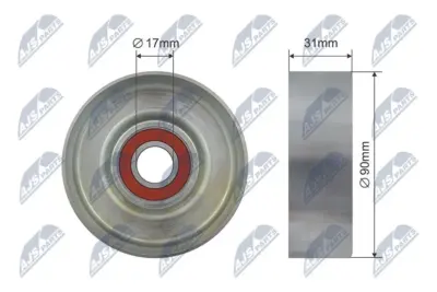 Rullo Tenditore Cinghia Poly-v per Ford Mondeo Ii 08.96