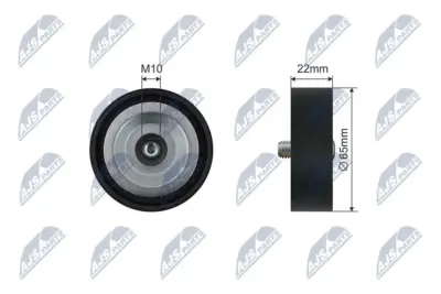 Rullo Tenditore Cinghia Poly-v per Hyundai Accent Iii I10 I30 03.05