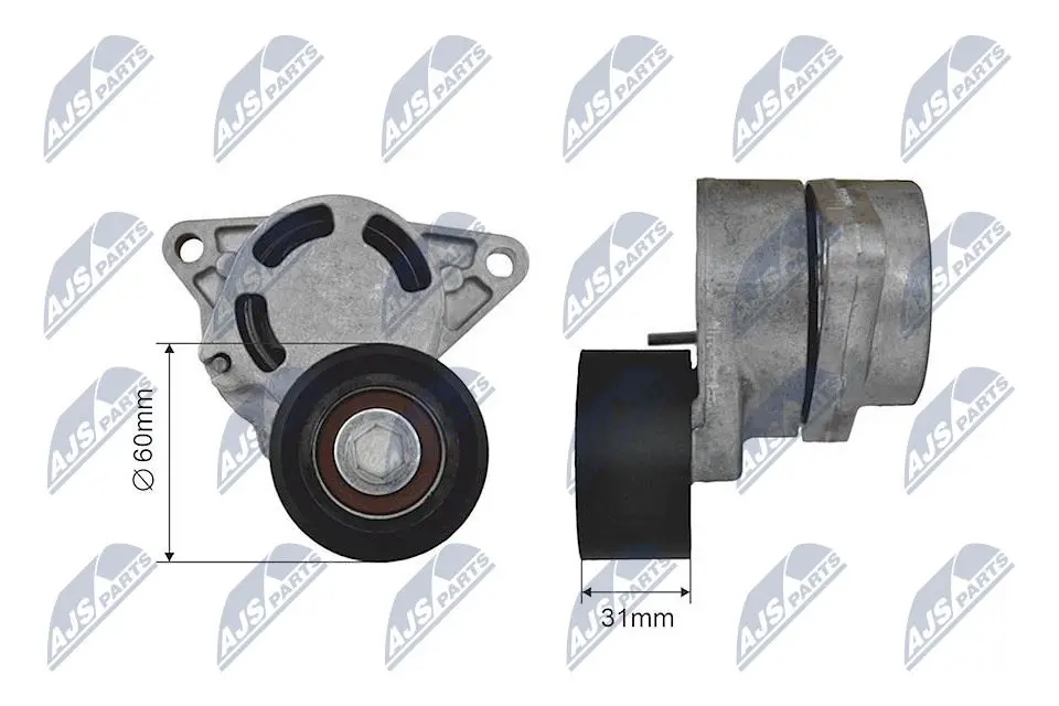 Rullo Tenditore Cinghia Poly-v per Nissan Interstar 02-> Opel Movano 00->