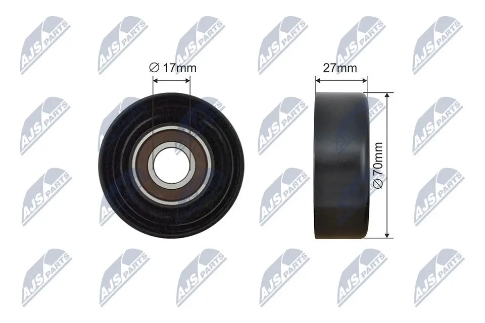 Rullo Tenditore Cinghia Poly-V per Nissan Juke F15 1.6 (10-)