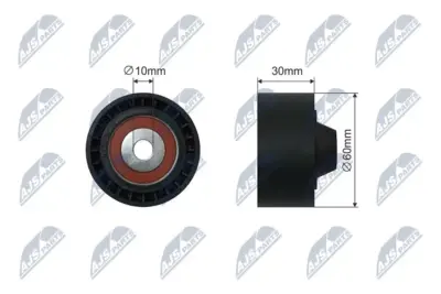 Rullo Tenditore Cinghia Poly-v per Nissan Qashqai I 03.01