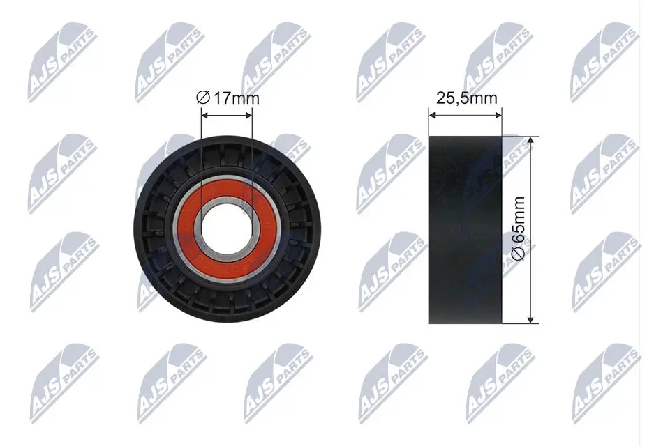 Rullo Tenditore Cinghia Poly-V per Opel Astra H 1.9CDTI 2004- e Vectra C