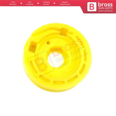 Ruota Regolatore Alzacristallo Anteriore Gialla per BMW Serie 5 E39 1995-2004