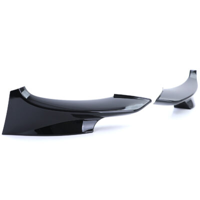 Spoiler parafango anteriore splitter nero lucido per BMW Serie 3 E92 E93 10-13