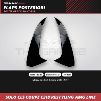 Flaps Posteriori per Mercedes CLS C218 Coupe Restyling 2014-2017 AMG Line