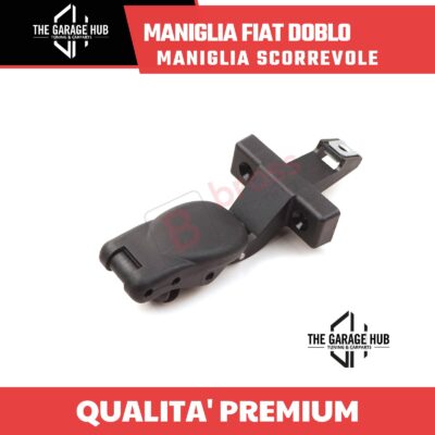 Maniglia Finestra Scorrevole Posteriore 858255 per Fiat Doblo Fiorino B