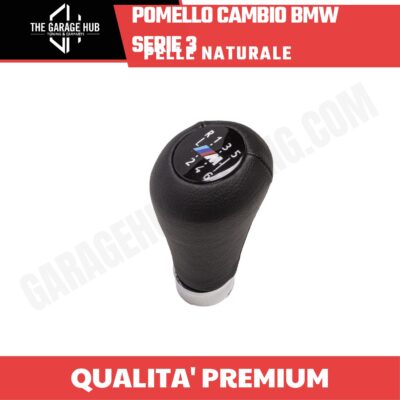 Pomello Cambio in Pelle 6 Marce per BMW Serie 3 E30 E34 E36 E39 E46
