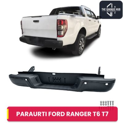 Paraurti Posteriore Nero OE Look per Ford Ranger T6 T7 T8 (2012-2023) con PDC