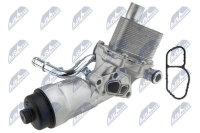 NTY Radiatore Olio con Filtro per Opel Astra J 1.4T 2009