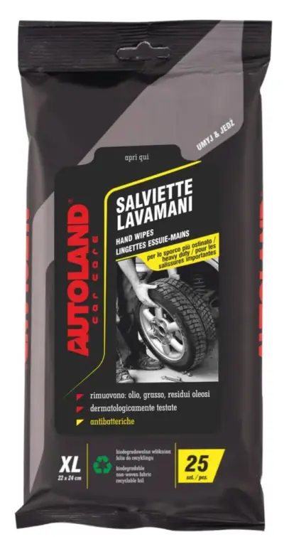 Salviette detergenti antiruggine
