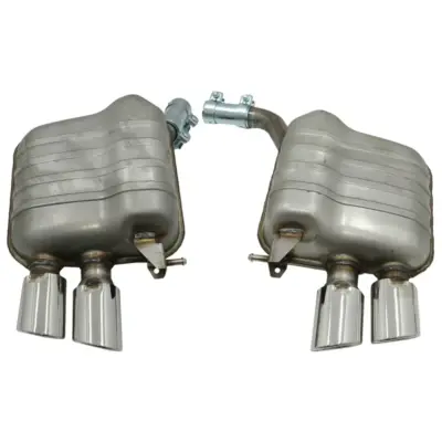 Scarico Completo con Doppio Terminale Cromato per Audi Q5 8R 2008-2016
