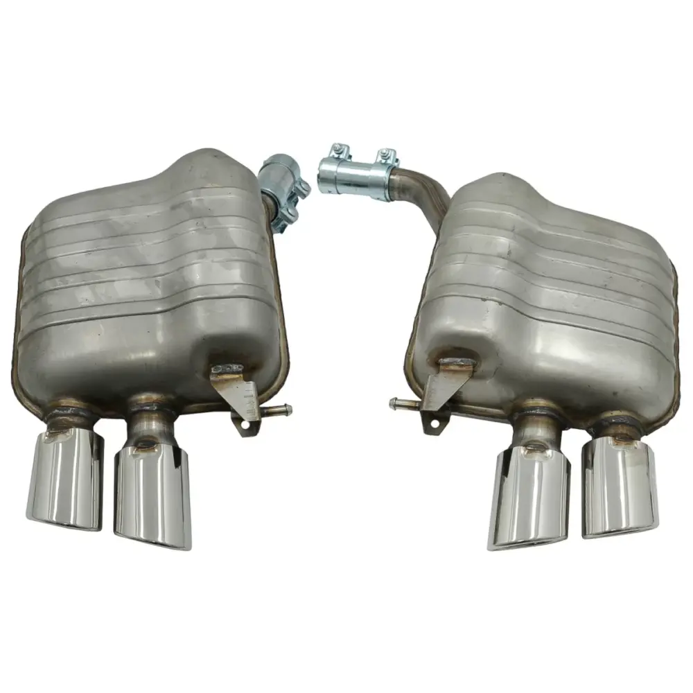 Scarico Completo con Doppio Terminale Cromato per Audi Q5 8R 2008-2016