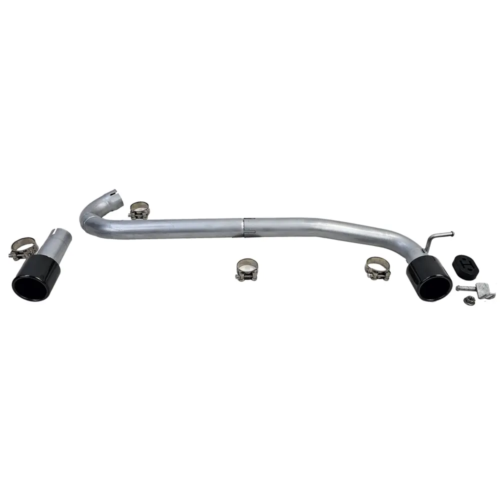 Scarico Endrohr Umbau Set 440er Look Nero per BMW Serie 4 F32