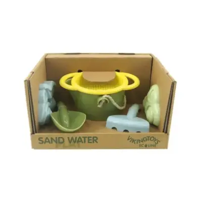 Secchiello gioco bambini con 2 formine mezzi di trasporto in plastica