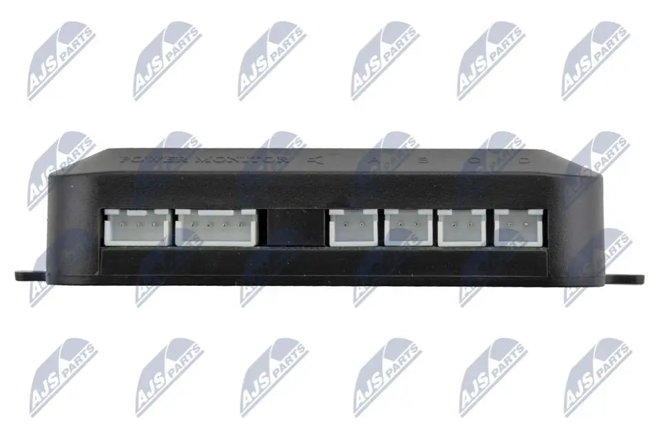Sensori di Parcheggio Kit 4 Pezzi Bianchi con Centralina e Cablaggio Universale
