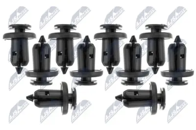 Set 10 Spine Montaggio Attrezzatura Interna Esterna per Honda Accord 2008- Cr-v