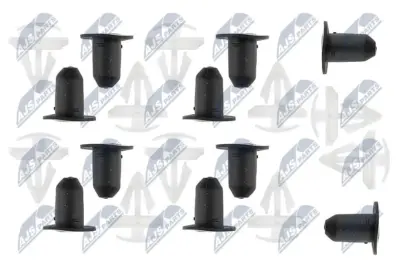 Set 20 Spine Montaggio Attrezzatura Interna Esterna per Skoda Yeti 2009- VW
