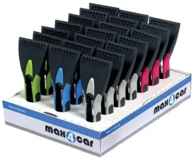 Set 21 pezzi raschiaghiaccio con manico morbido antiscivolo