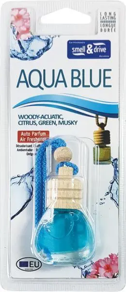 Set 6 deodoranti auto liquidi freschezza marina profumatori ambienti veicoli