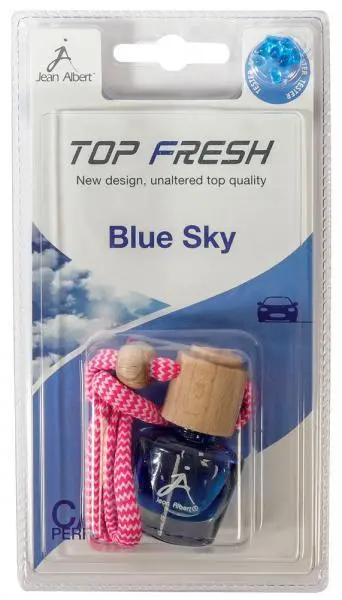 Set 6 deodoranti auto profumatori ambienti freschezza blu
