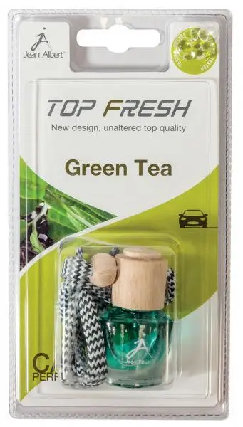 Set 6 deodoranti auto profumatori freschi al tè verde