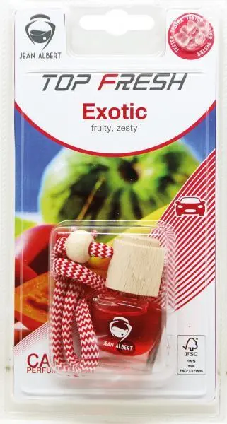 Set 6 deodoranti auto profumatori freschi esotici aria ambiente