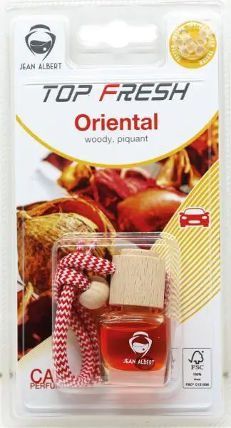 Set 6 deodoranti auto profumatori freschi orientali lunga durata