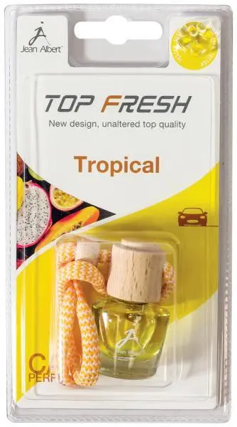 Set 6 deodoranti auto profumatori freschi tropicali aria ambiente veicolo