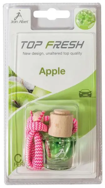 Set 6 deodoranti auto profumo mela freschezza lunga durata