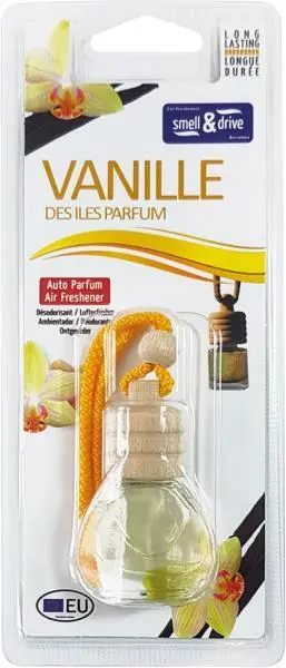 Set 6 deodoranti auto vaniglia profumatori freschi lunga durata