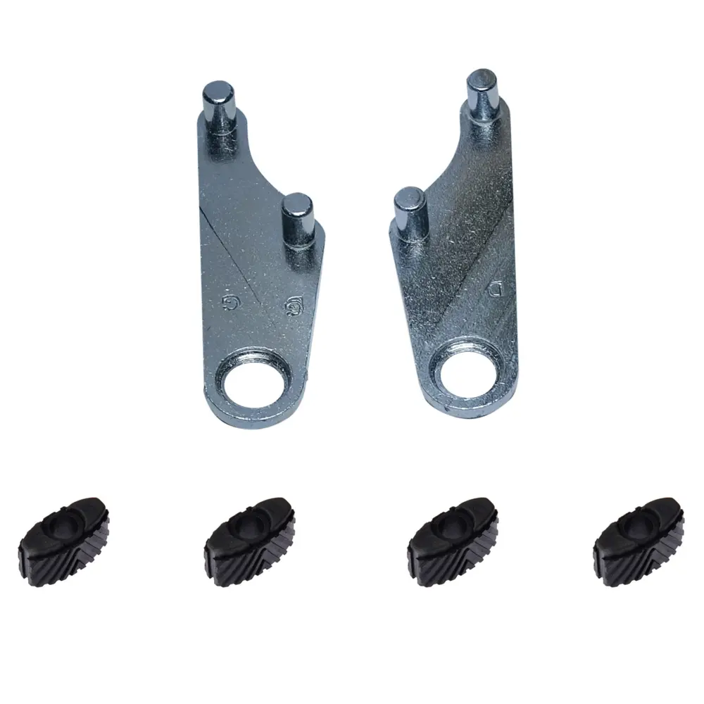 Set 6 Pezzi Pilastri Tettuccio Metallico per Renault Megane 2 7701209744