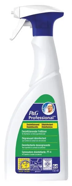 Set 6 sgrassatori disinfettanti liquidi multiuso 750 ml pulizia profonda