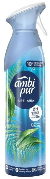Set 8 deodoranti auto spray ambiente profumo oceano freschezza persistente