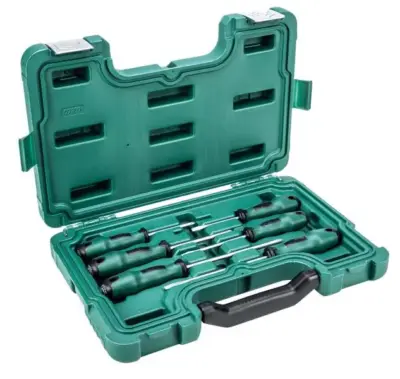Set cacciaviti impugnatura bimateriale soft grip antiscivolo 6 pezzi