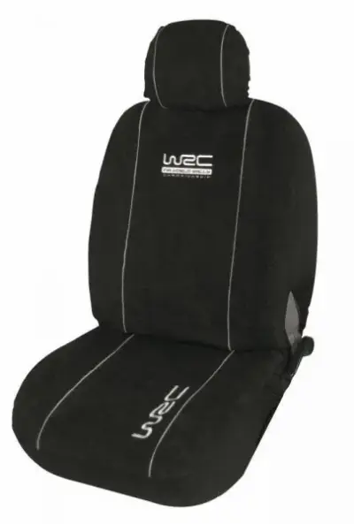 Set completo coprisedili auto neri in tessuto resistente e traspirante