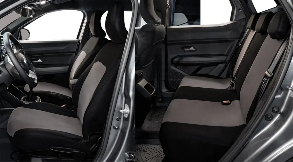 Set completo coprisedili auto su misura tessuto per Dacia Duster dal 2024