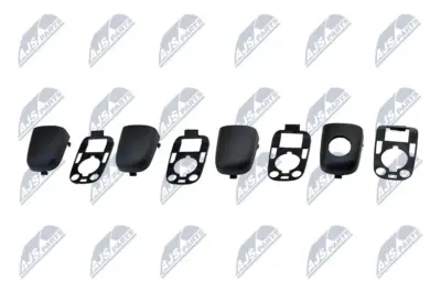 Set Copertura Maniglia Esterna 3 Pezzi Anteriore Posteriore per Citroen C2 C3