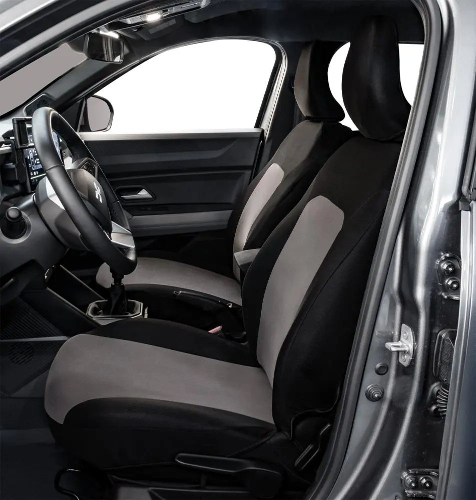 Set coprisedili auto anteriori imbottiti per Dacia Duster dal 2024