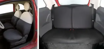 Set Coprisedili Auto Personalizzati Completi per Fiat 500 dal 2007