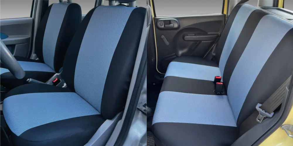 Set Coprisedili Auto Personalizzati Completi per Fiat Panda II dal 2003