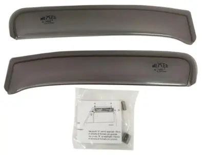 Set deflettori aria auto aerazione finestrini per Ford Transit Custom 2013-2023