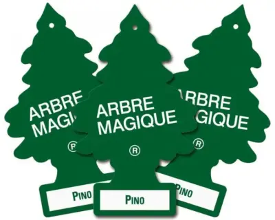 Set deodoranti auto profumati al pino freschi lunga durata