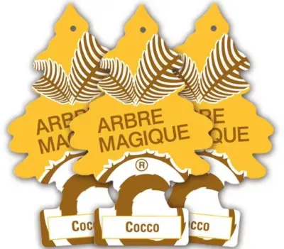 Set deodoranti auto profumatori ambienti freschi cocco