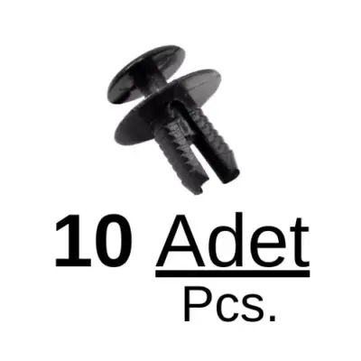 Set di 10 Clip Cofano per Mercedes Classe E W210, W123